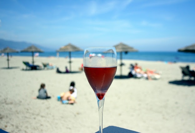 Bastia, Corsica beach