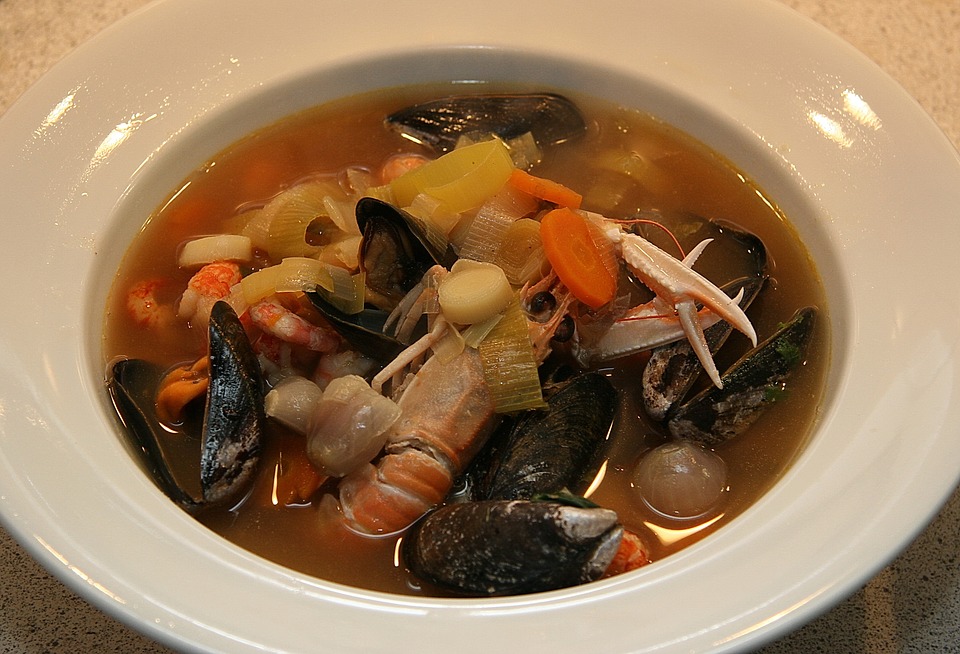 Bouillabaisse Soup In Marseille