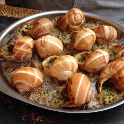 Escargot – Snails french dish
