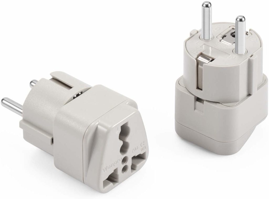 Adapter status. Mon Schuko Adapter Travel. Germany Plug.