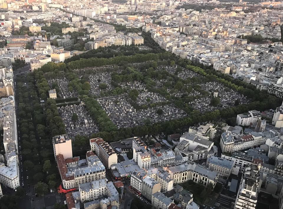 Montparnasse cemetery in paris
