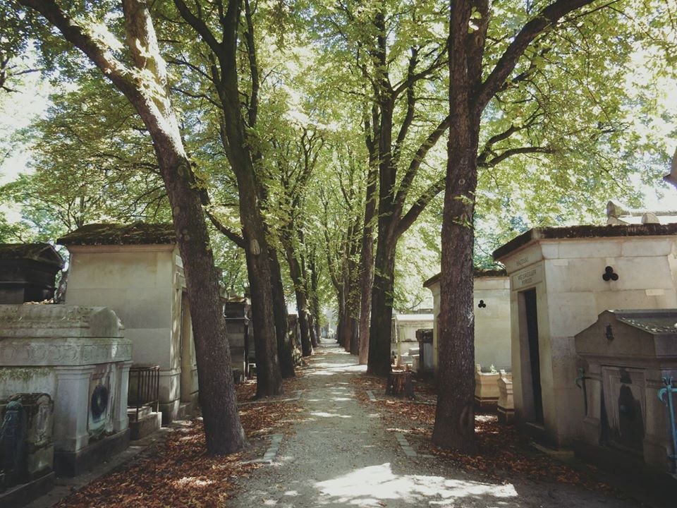 Pere Lachaise Cemetery in Paris