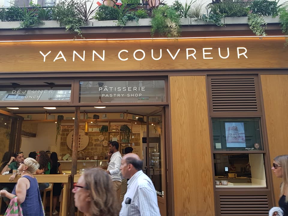 Yann Couvreur Pâtisserie in Marais Paris