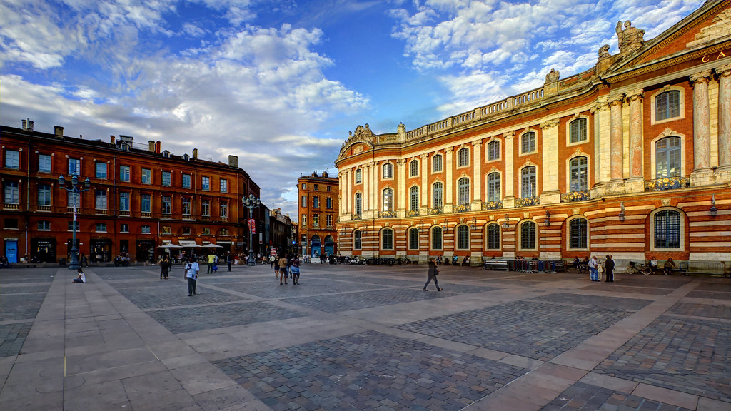 Capitole Famous Monuments in Toulouse