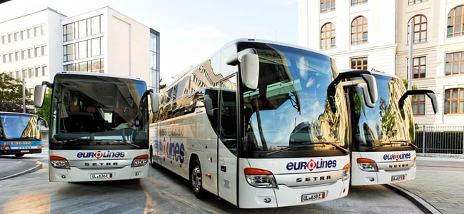 Eurolines Bus Guide To France