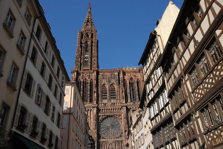 Famous Strasbourg Cathedral