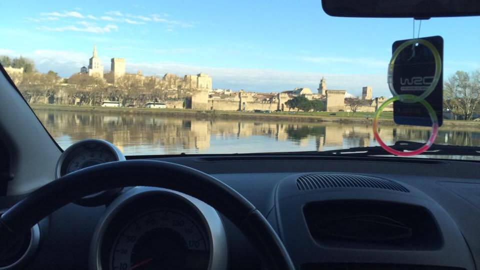 From Paris to Avignon With A Car