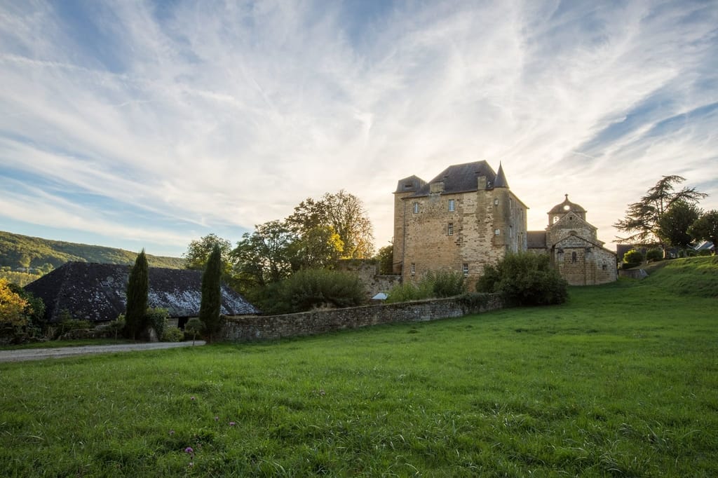 Chateau de Lissac In The Limousin Region