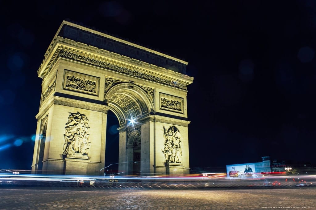 Beroemde monumenten in Parijs Arc de Triomphe