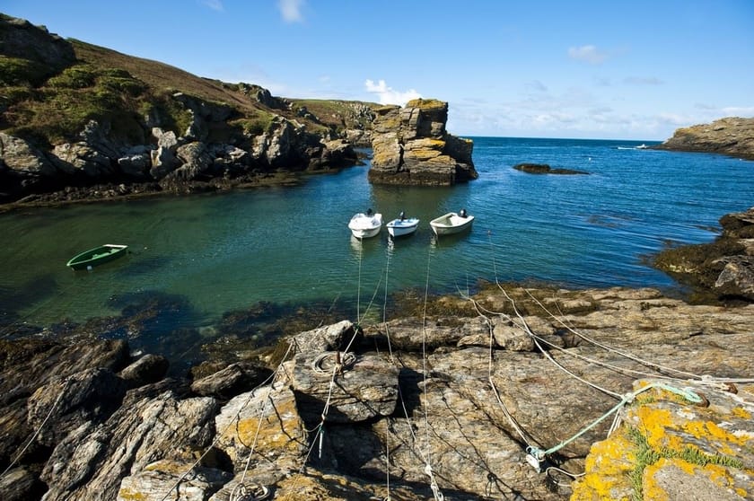  L'île de Groix en France 