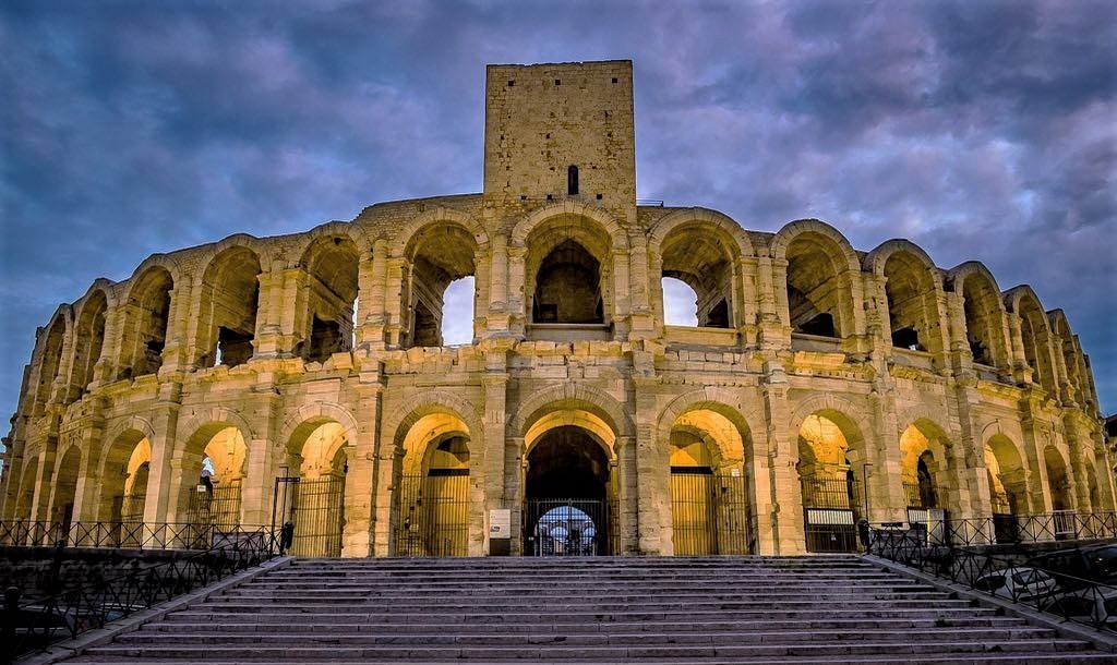 Visitng Arles - Amphitheatre