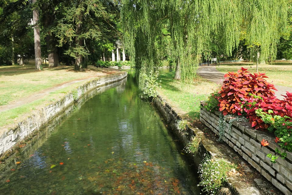 Arquebuse Botanical Garden in Dijon