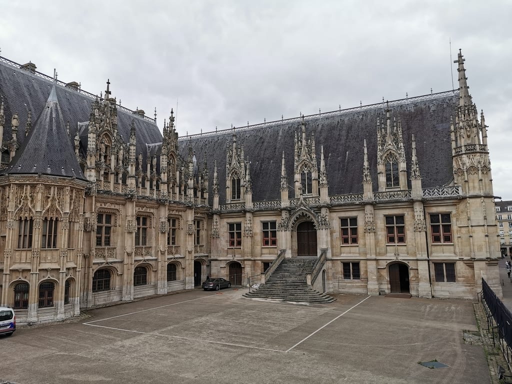 Palais de Justice - Famous Building in Rouen