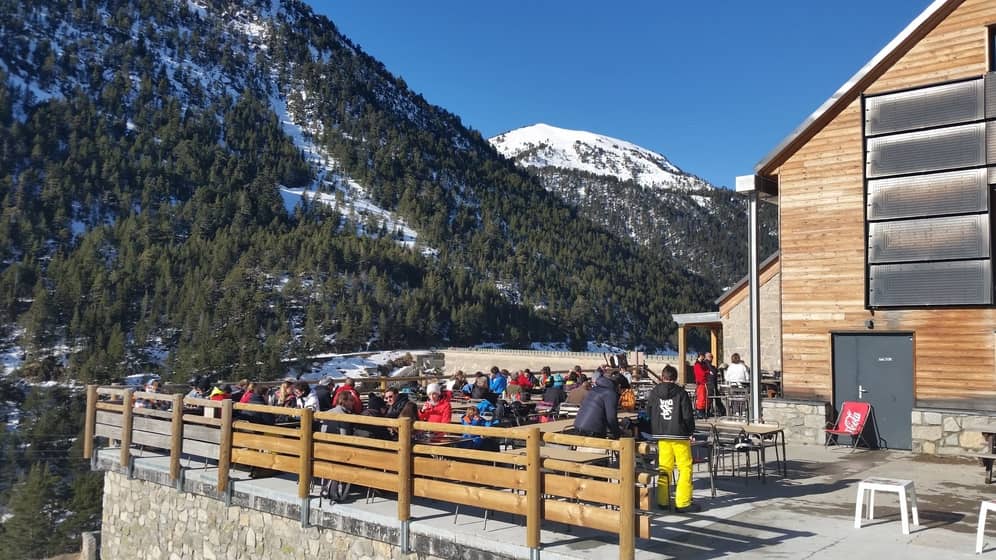 Skiing in Saint Lary Soulan