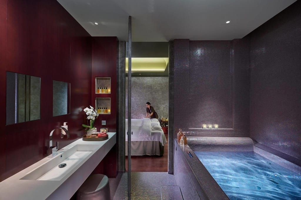 Spa at The Mandarin Oriental Hotel in Paris