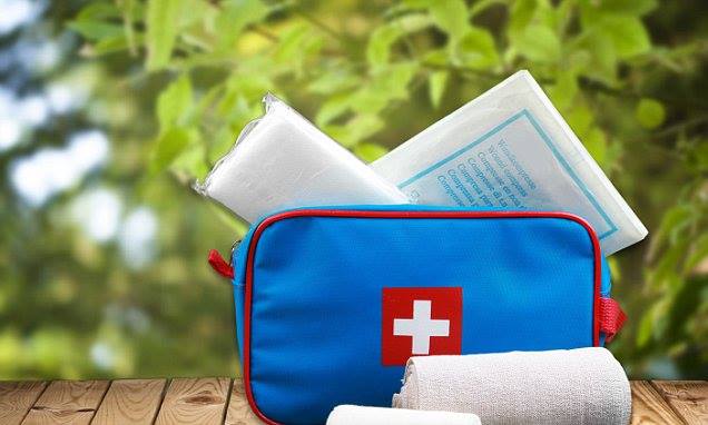 European Travel First Aid Medicine Kit