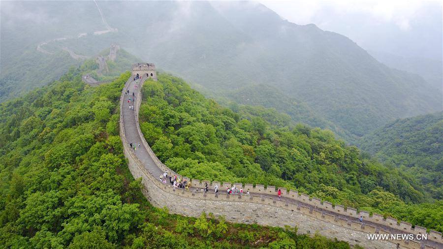 Great Wall at Mutianyu in China