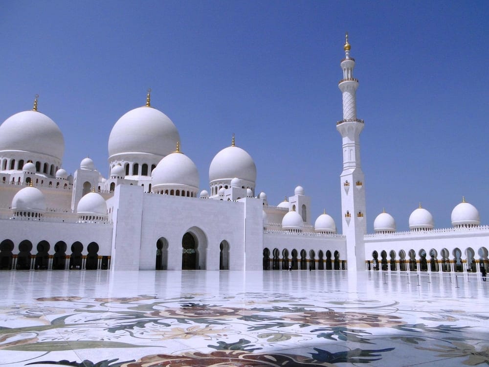 Sheikh Zayed Grand Mosque Center Famous World Landmarks