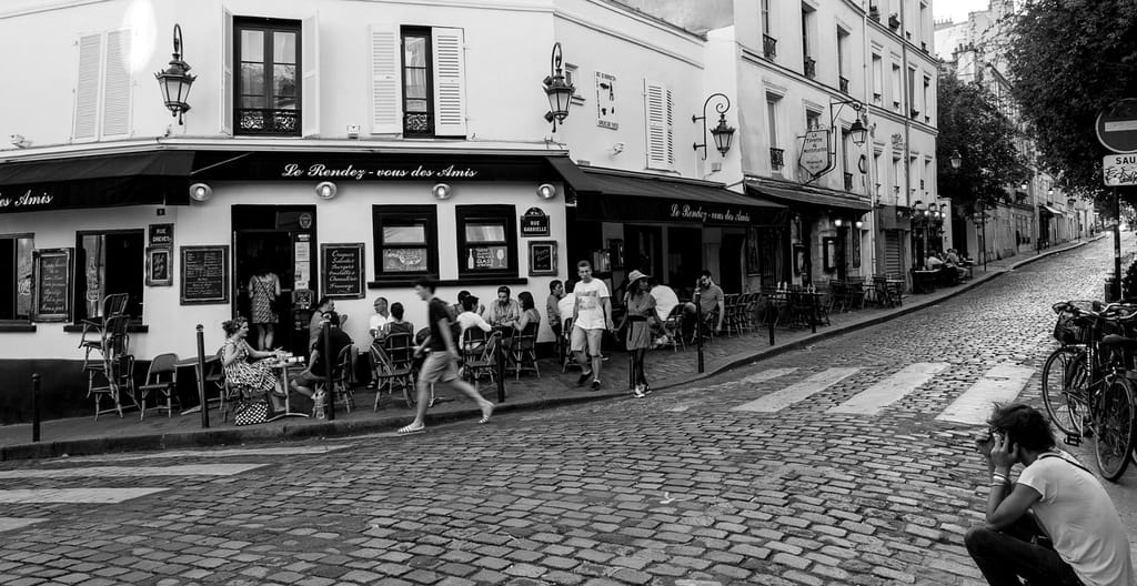 Montmartre Cobblestone Streets