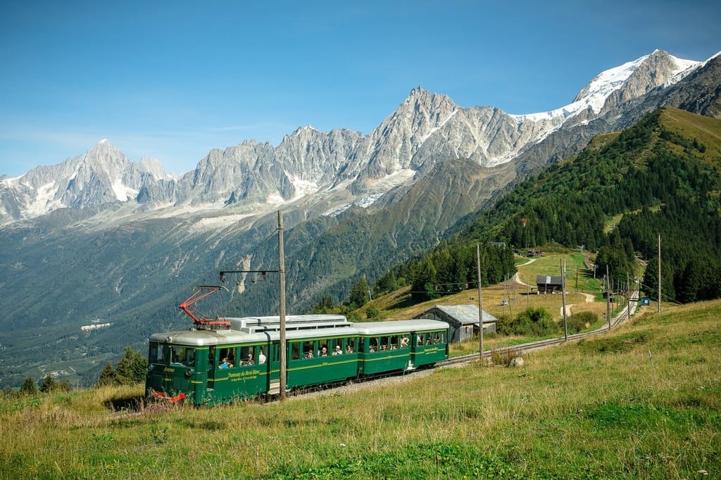 Mont Blanc Tramway in Chamonix