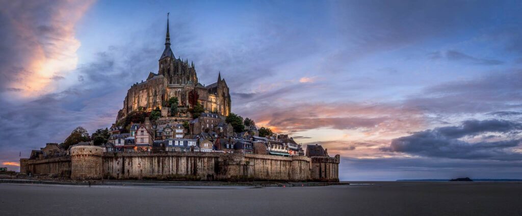 Mont Saint Michel in Normandy