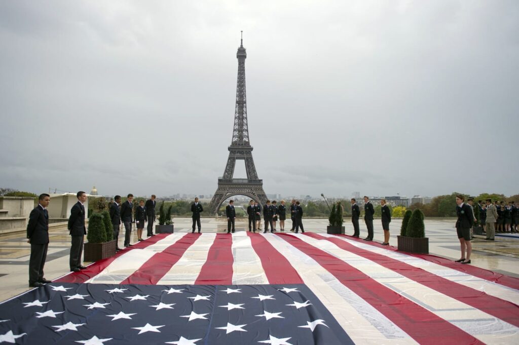 speaking english in paris