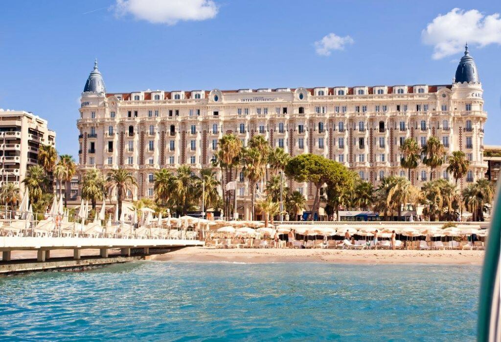 Hotel Carlton Beach in Cannes, France