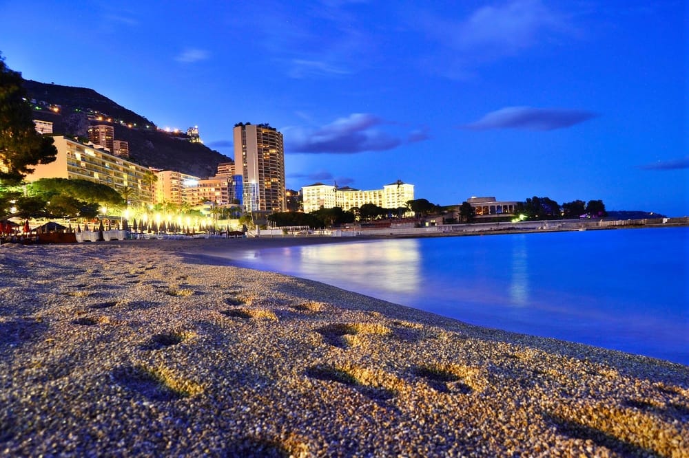 Larvotto Beach in Monte Carlo