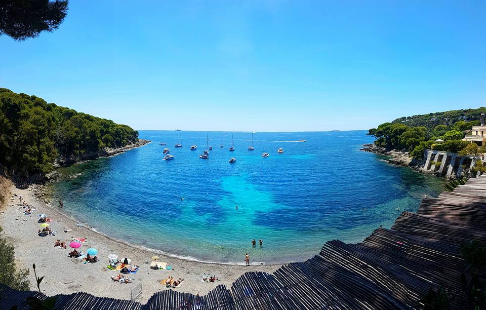 Plage des Fossettes Beach - Monaco Beaches