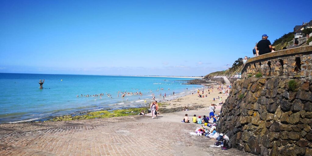 Plage du plat gousset, Granville.