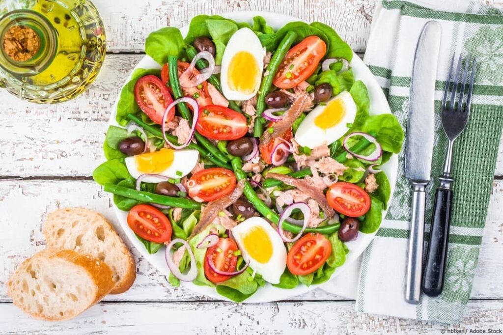 Salade Nicoise - Traditional French Salad