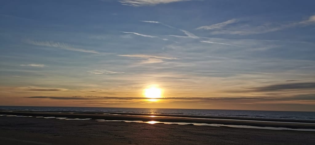 Merlimont Beach in North France