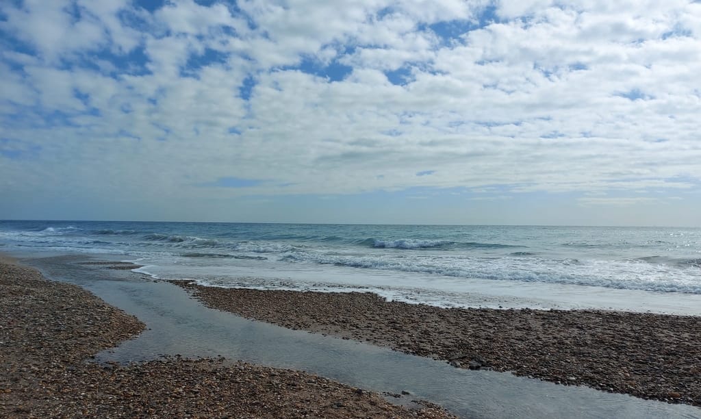 Plage de Maguelone Beach in Sete France