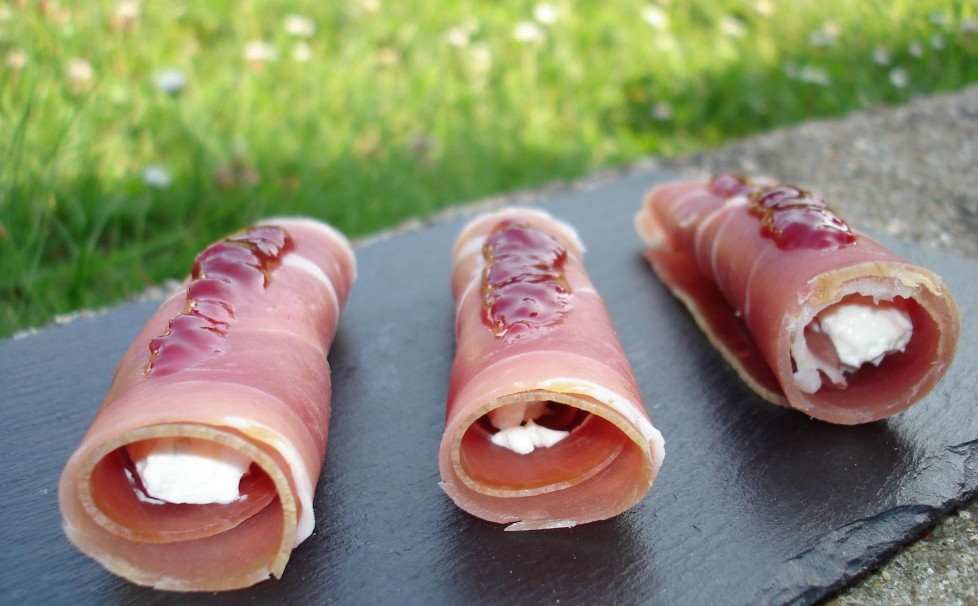 Jambon Rouleaux de Chevre