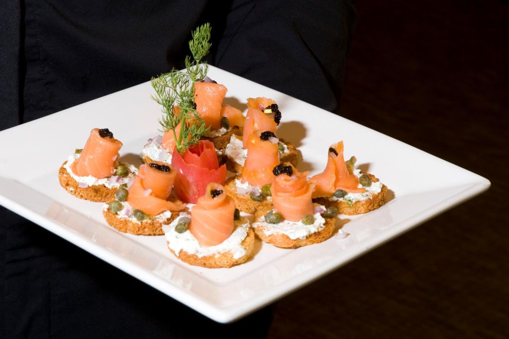 Smoked Salmon Canapes On of the Best French Appetizers