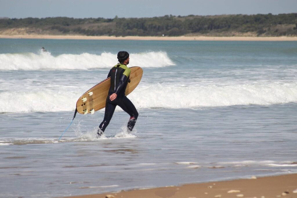 Les Conches Beach in Vendee France